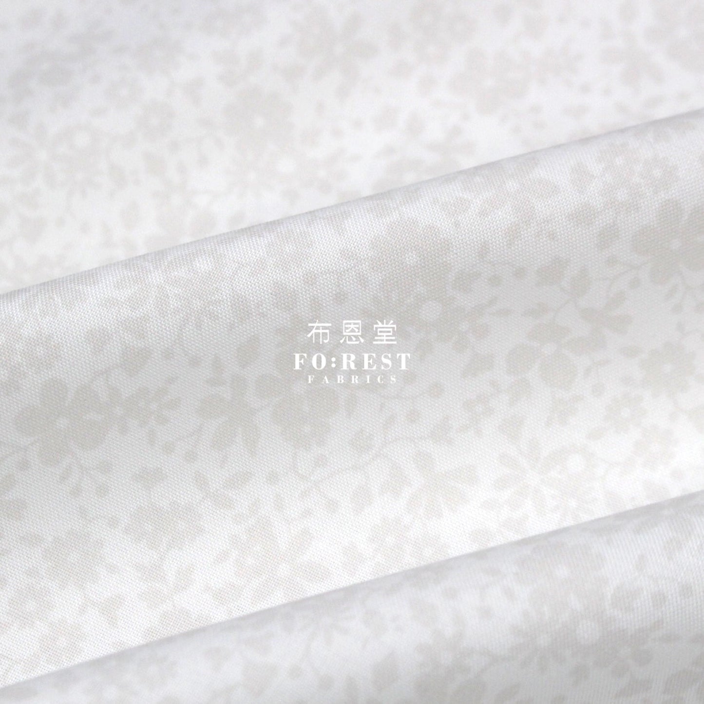 Quilting Liberty - maddsie Blossom C - FO:REST Fabric 布恩堂Liberty fabrictana lawnjapanese fabricykk zipper