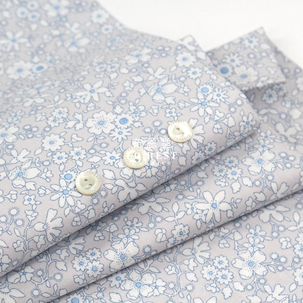 Quilting Liberty - Maddsie Silhouette A - FO:REST Fabric 布恩堂Liberty fabrictana lawnjapanese fabricykk zipper