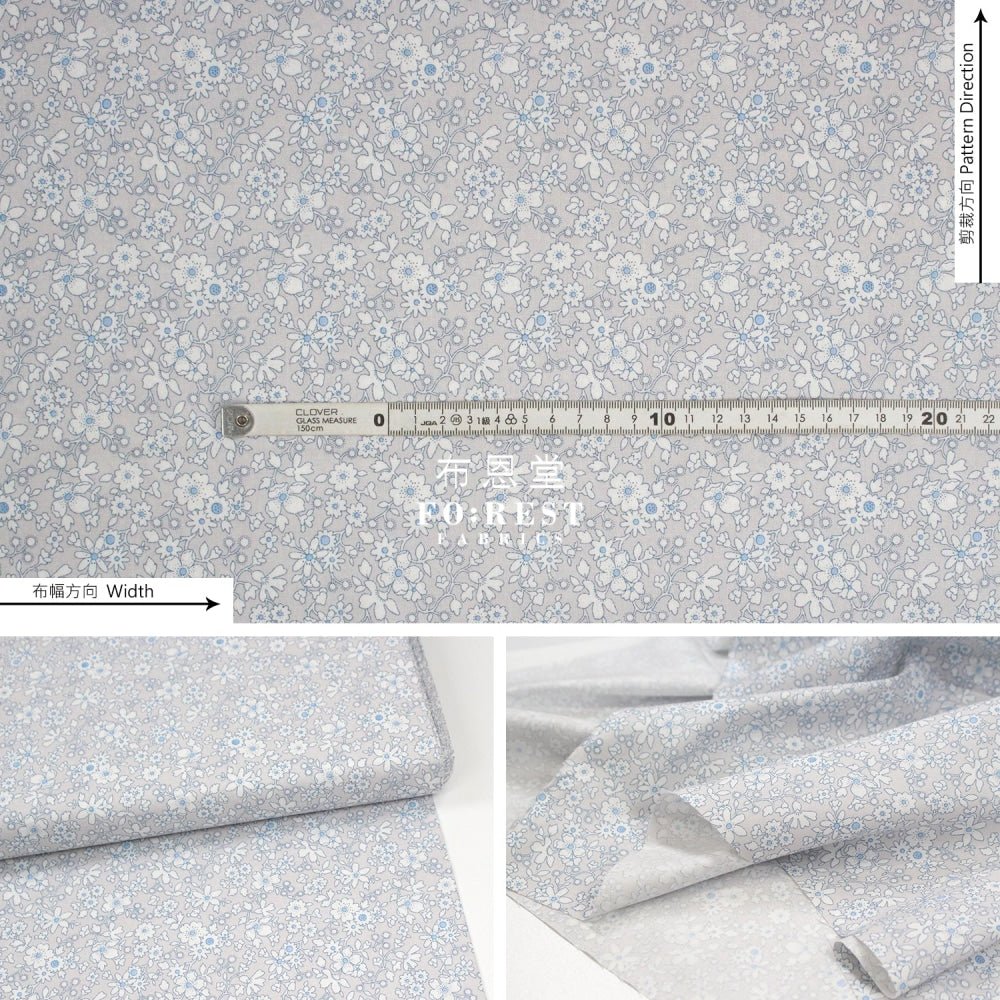 Quilting Liberty - Maddsie Silhouette A - FO:REST Fabric 布恩堂Liberty fabrictana lawnjapanese fabricykk zipper