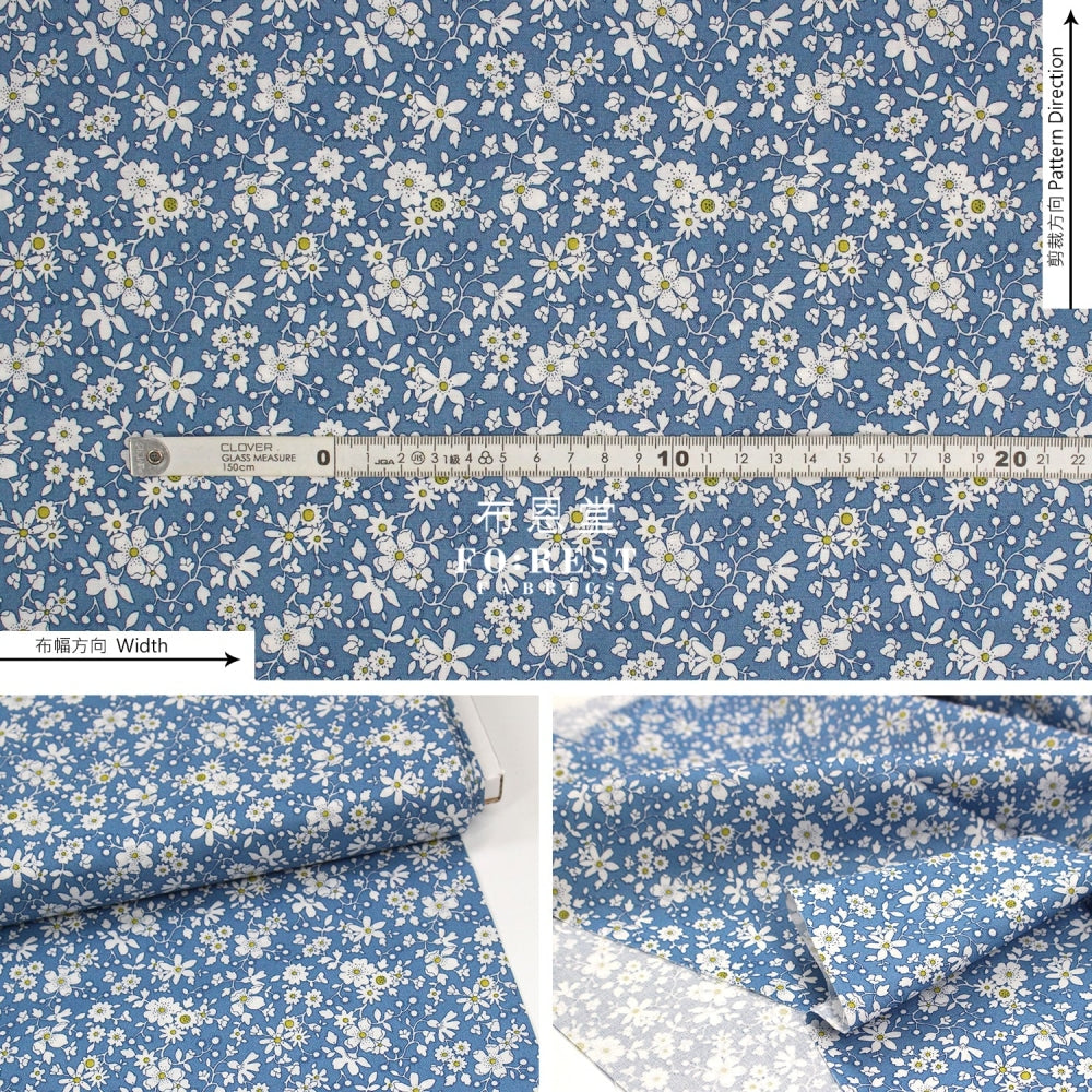 Quilting Liberty - Maddsie Silhouette B Lasenby Cotton
