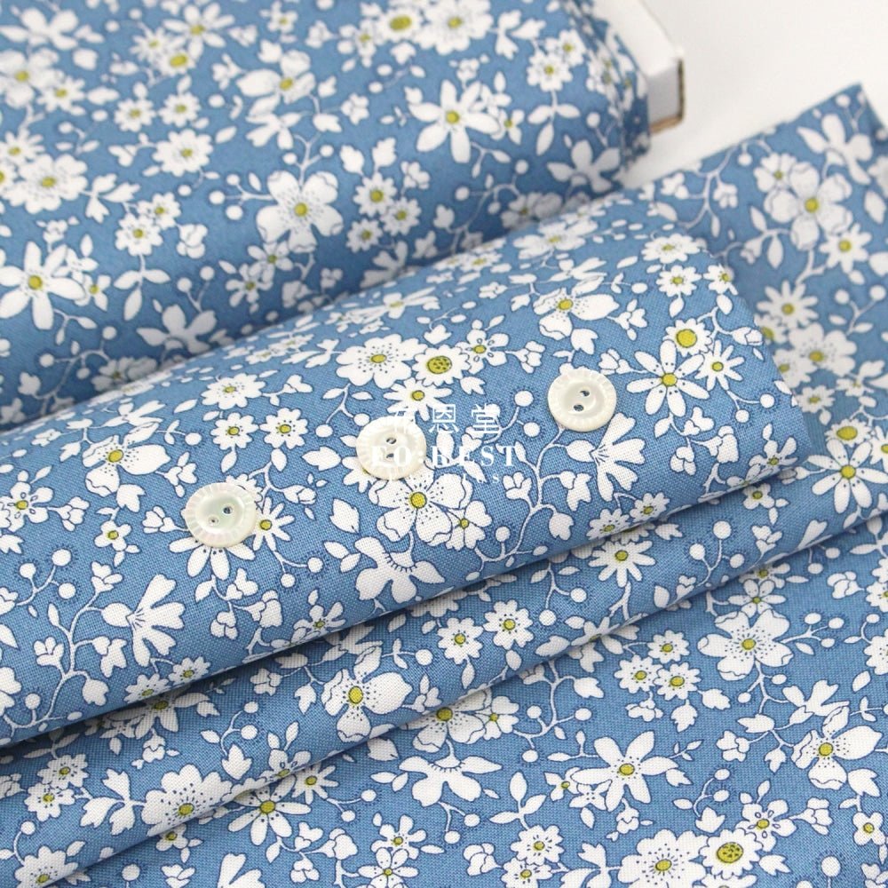 Quilting Liberty - Maddsie Silhouette B - FO:REST Fabric 布恩堂Liberty fabrictana lawnjapanese fabricykk zipper