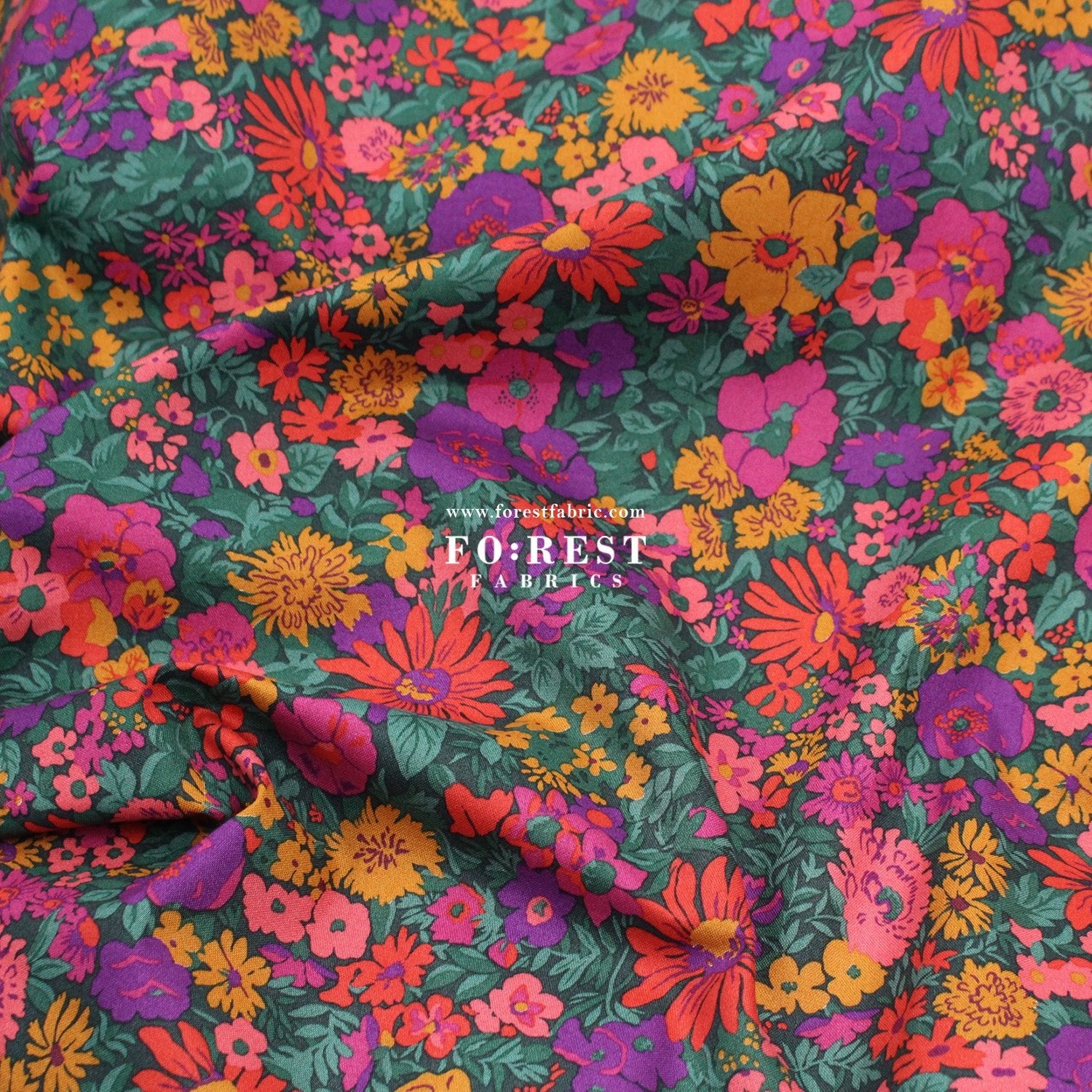 Quilting Liberty - Malvern Field 275cm Wide Width fabric - FO:REST Fabric 布恩堂Liberty fabrictana lawnjapanese fabricykk zipper