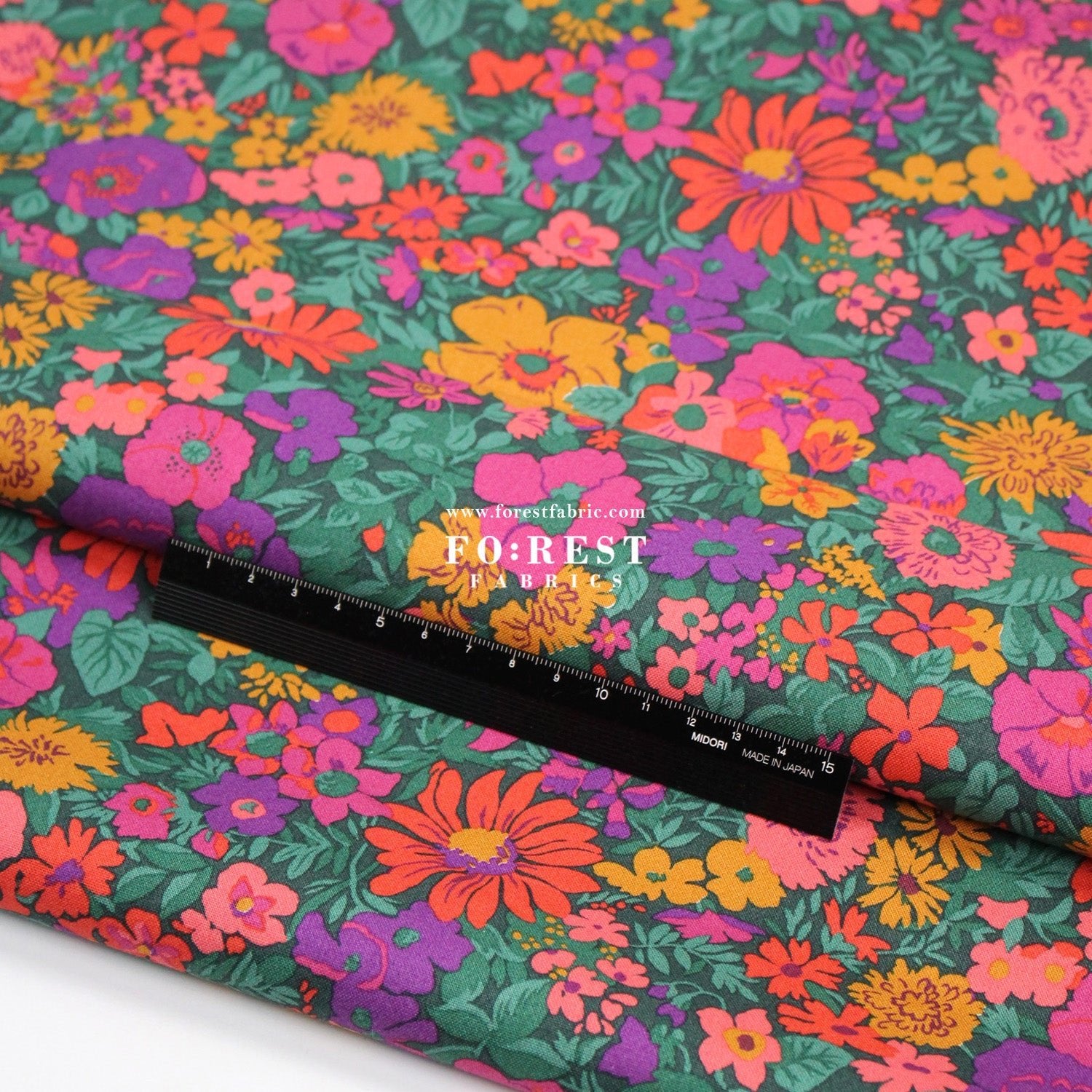 Quilting Liberty - Malvern Field 275cm Wide Width fabric - FO:REST Fabric 布恩堂Liberty fabrictana lawnjapanese fabricykk zipper