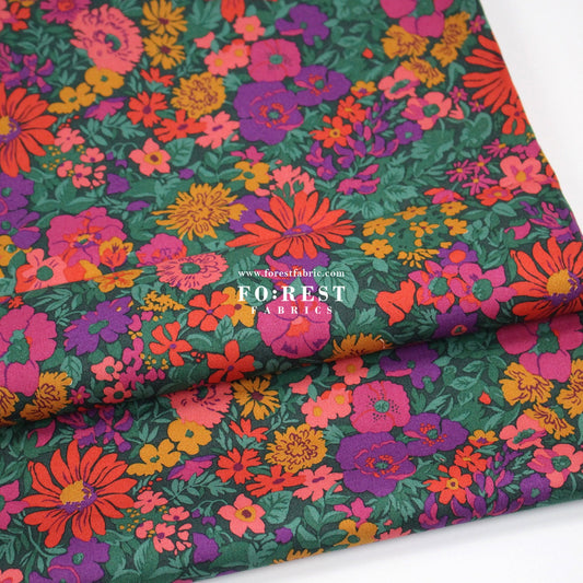 Quilting Liberty - Malvern Field 275cm Wide Width fabric - FO:REST Fabric 布恩堂Liberty fabrictana lawnjapanese fabricykk zipper