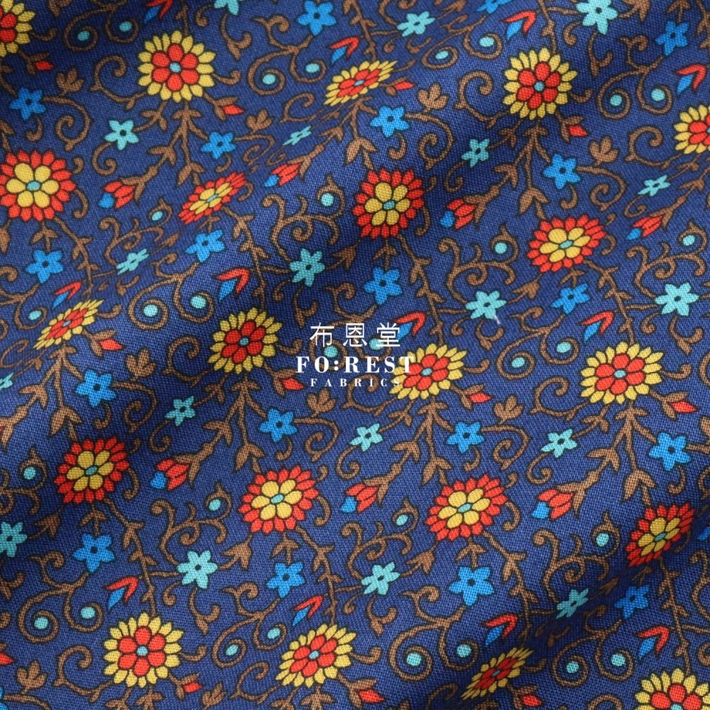 Quilting Liberty - Manor Park A - FO:REST Fabric 布恩堂Liberty fabrictana lawnjapanese fabricykk zipper