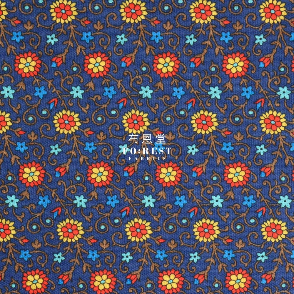 Quilting Liberty - Manor Park A - FO:REST Fabric 布恩堂Liberty fabrictana lawnjapanese fabricykk zipper