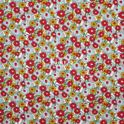 Quilting Liberty - Marguerite Meadow C - FO:REST Fabric 布恩堂Liberty fabrictana lawnjapanese fabricykk zipper