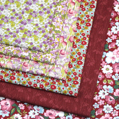 Quilting Liberty - Marguerite Meadow C - FO:REST Fabric 布恩堂Liberty fabrictana lawnjapanese fabricykk zipper