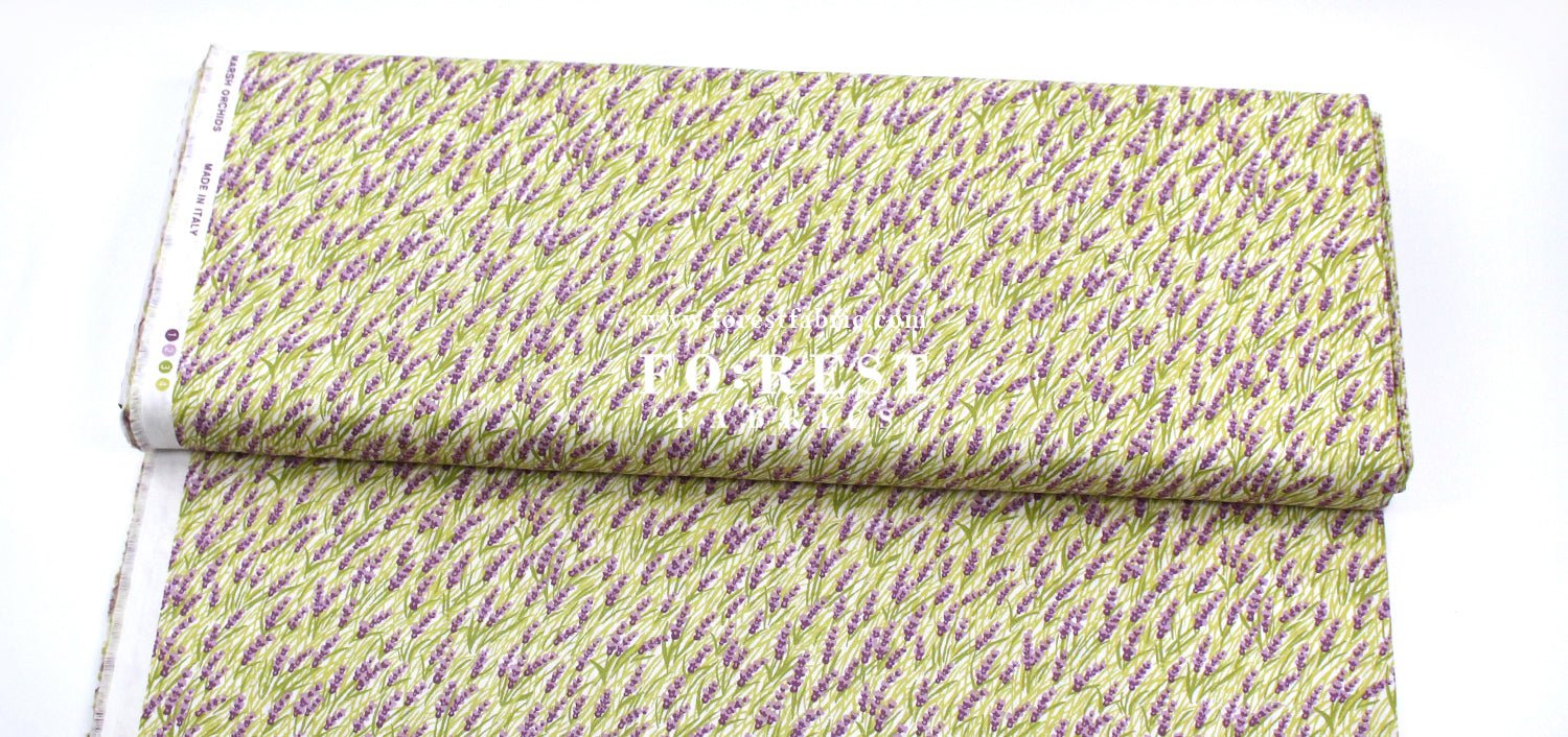 Quilting Liberty - Marsh Orchids A - FO:REST Fabric 布恩堂Liberty fabrictana lawnjapanese fabricykk zipper