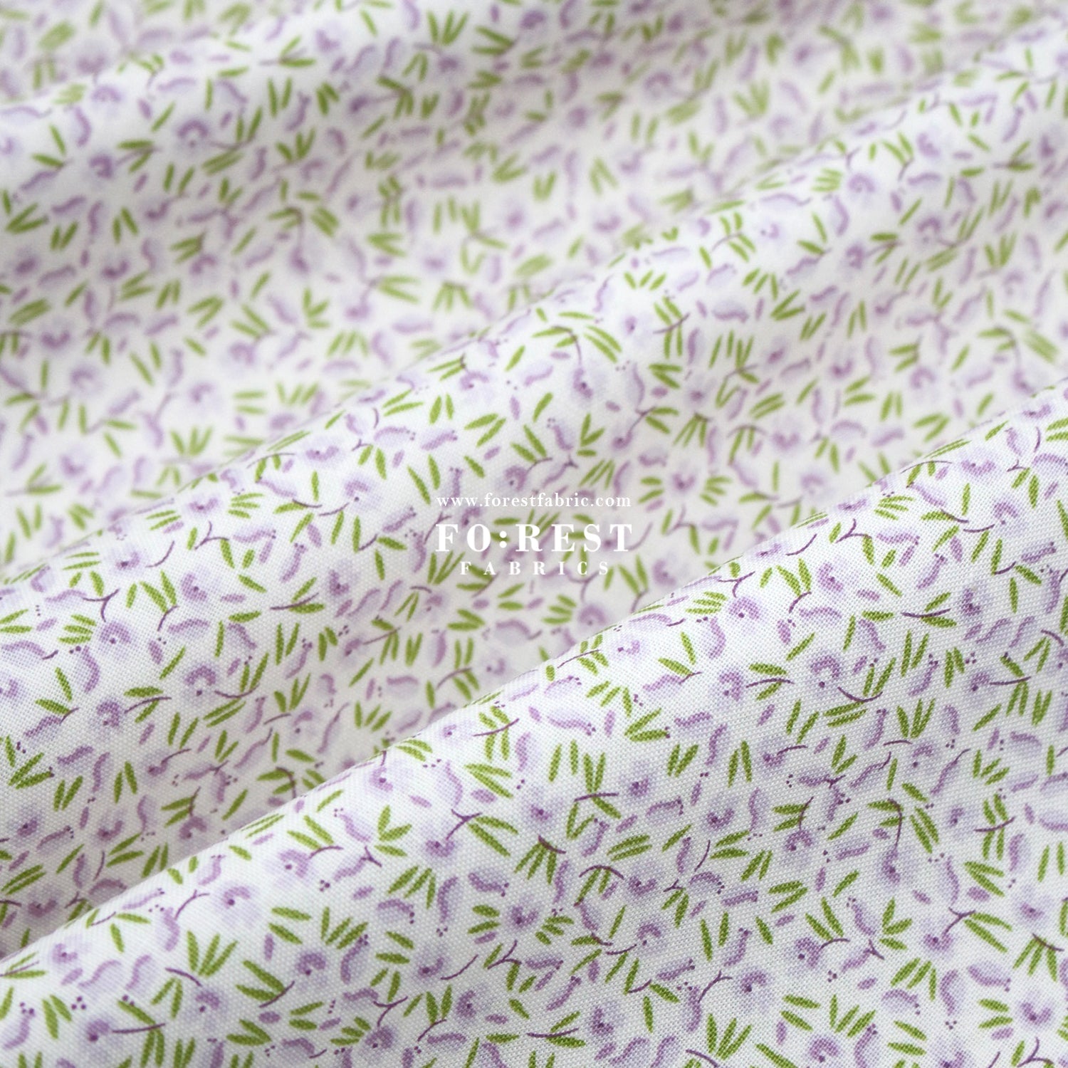 Quilting Liberty - Mountain Heather A - FO:REST Fabric 布恩堂Liberty fabrictana lawnjapanese fabricykk zipper