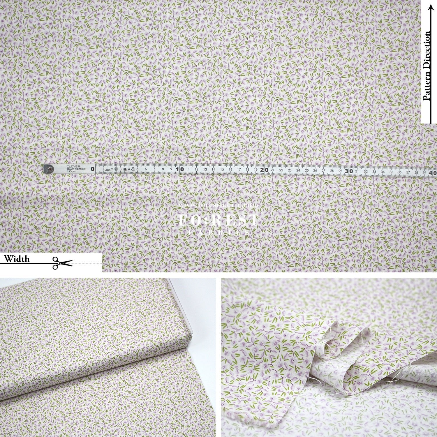 Quilting Liberty - Mountain Heather A - FO:REST Fabric 布恩堂Liberty fabrictana lawnjapanese fabricykk zipper