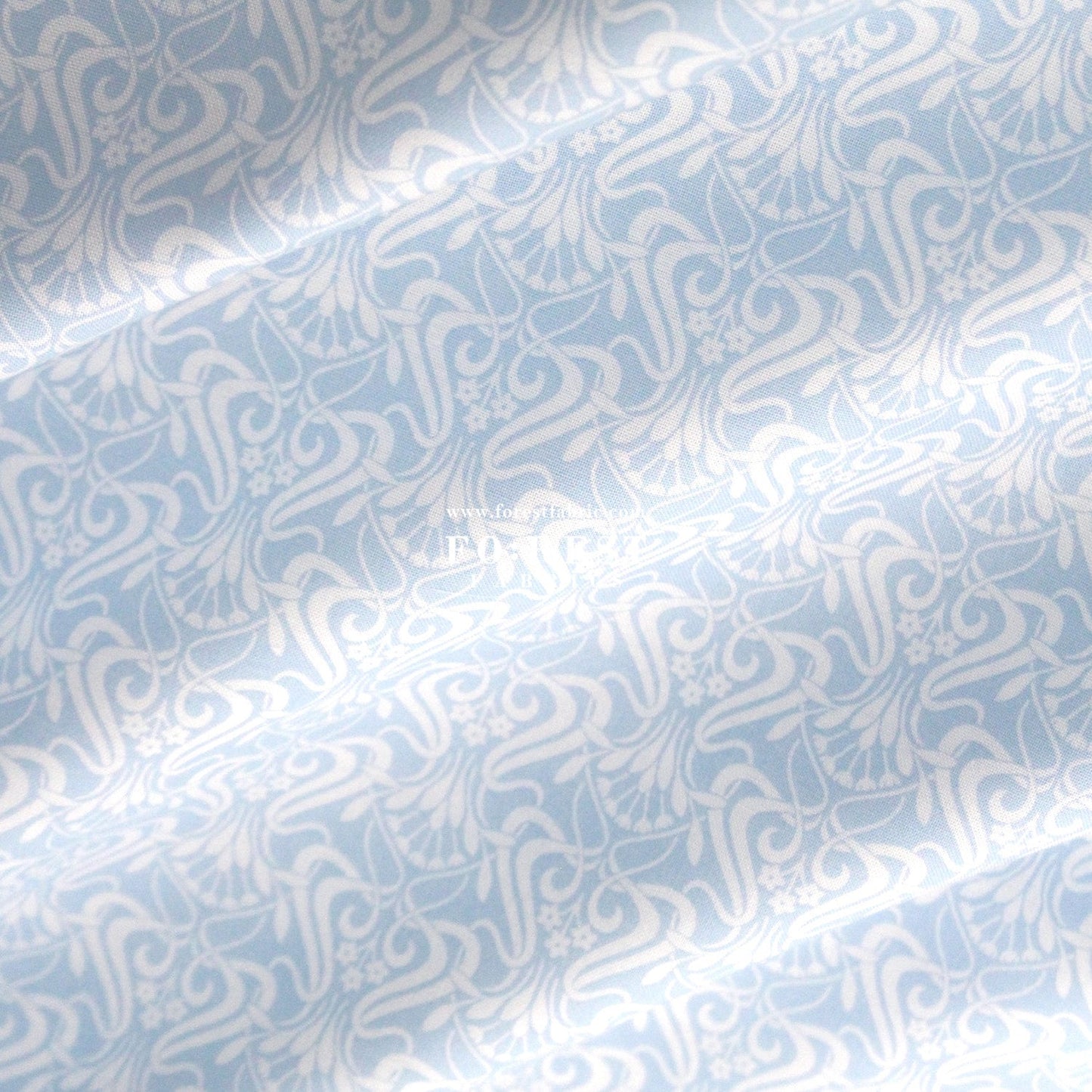 Quilting Liberty - Nouveau Shadow 1 fabric - FO:REST Fabric 布恩堂Liberty fabrictana lawnjapanese fabricykk zipper