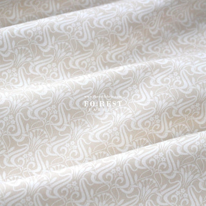 Quilting Liberty - Nouveau Shadow 1 fabric - FO:REST Fabric 布恩堂Liberty fabrictana lawnjapanese fabricykk zipper