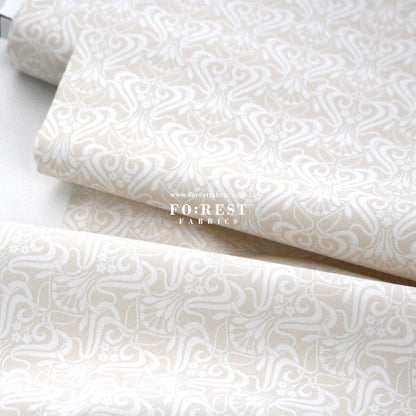 Quilting Liberty - Nouveau Shadow 1 fabric - FO:REST Fabric 布恩堂Liberty fabrictana lawnjapanese fabricykk zipper