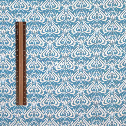 Quilting Liberty - Nouveau Shadow 2 fabric - FO:REST Fabric 布恩堂Liberty fabrictana lawnjapanese fabricykk zipper