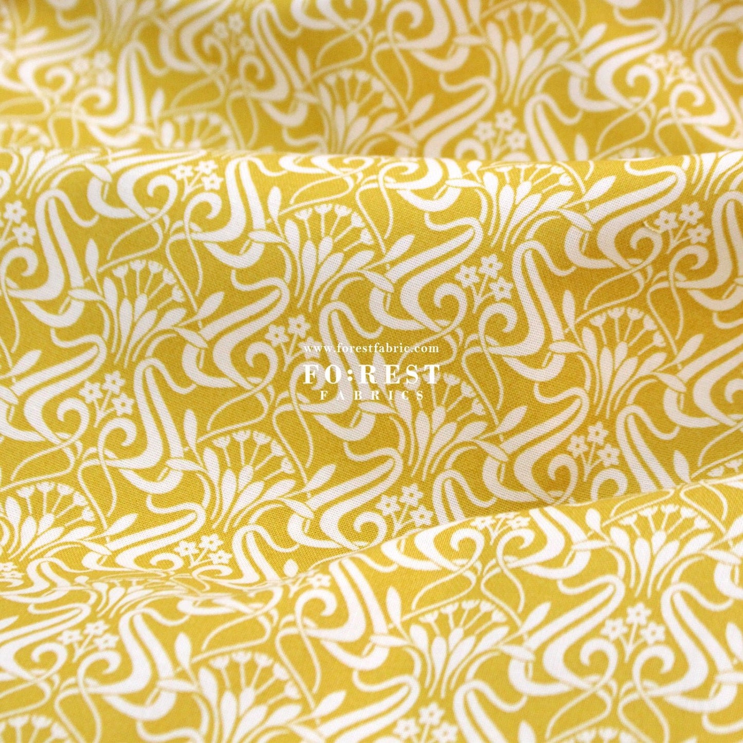 Quilting Liberty - Nouveau Shadow 2 fabric - FO:REST Fabric 布恩堂Liberty fabrictana lawnjapanese fabricykk zipper