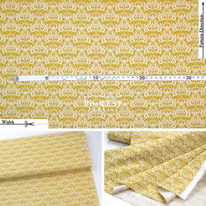 Quilting Liberty - Nouveau Shadow 2 fabric - FO:REST Fabric 布恩堂Liberty fabrictana lawnjapanese fabricykk zipper