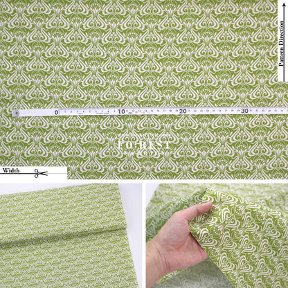 Quilting Liberty - Nouveau Shadow 2 fabric - FO:REST Fabric 布恩堂Liberty fabrictana lawnjapanese fabricykk zipper