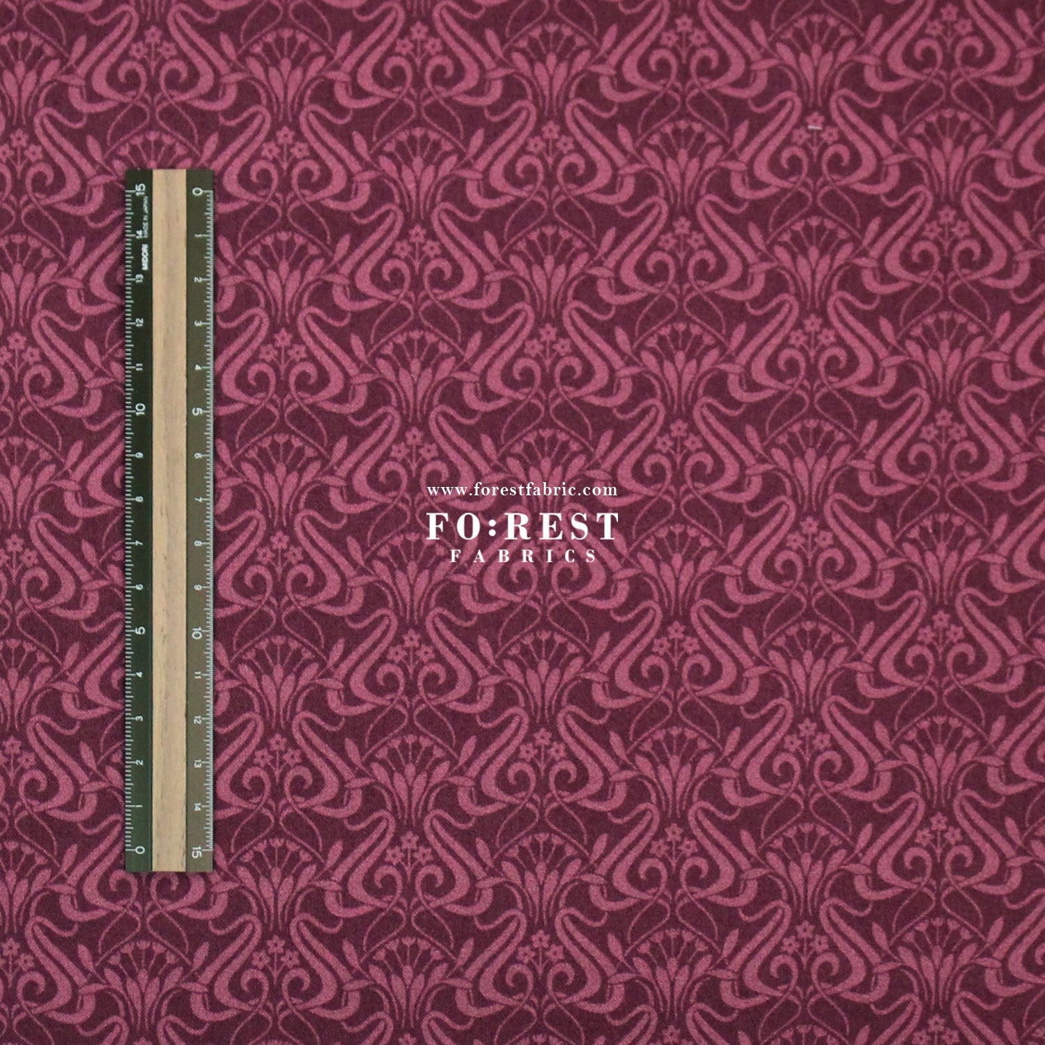 Quilting Liberty - Nouveau Shadow 3 fabric - FO:REST Fabric 布恩堂Liberty fabrictana lawnjapanese fabricykk zipper