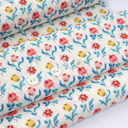Quilting Liberty - Oshibana A - FO:REST Fabric 布恩堂Liberty fabrictana lawnjapanese fabricykk zipper