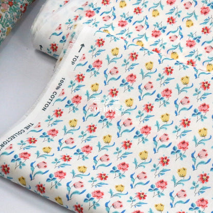 Quilting Liberty - Oshibana A - FO:REST Fabric 布恩堂Liberty fabrictana lawnjapanese fabricykk zipper