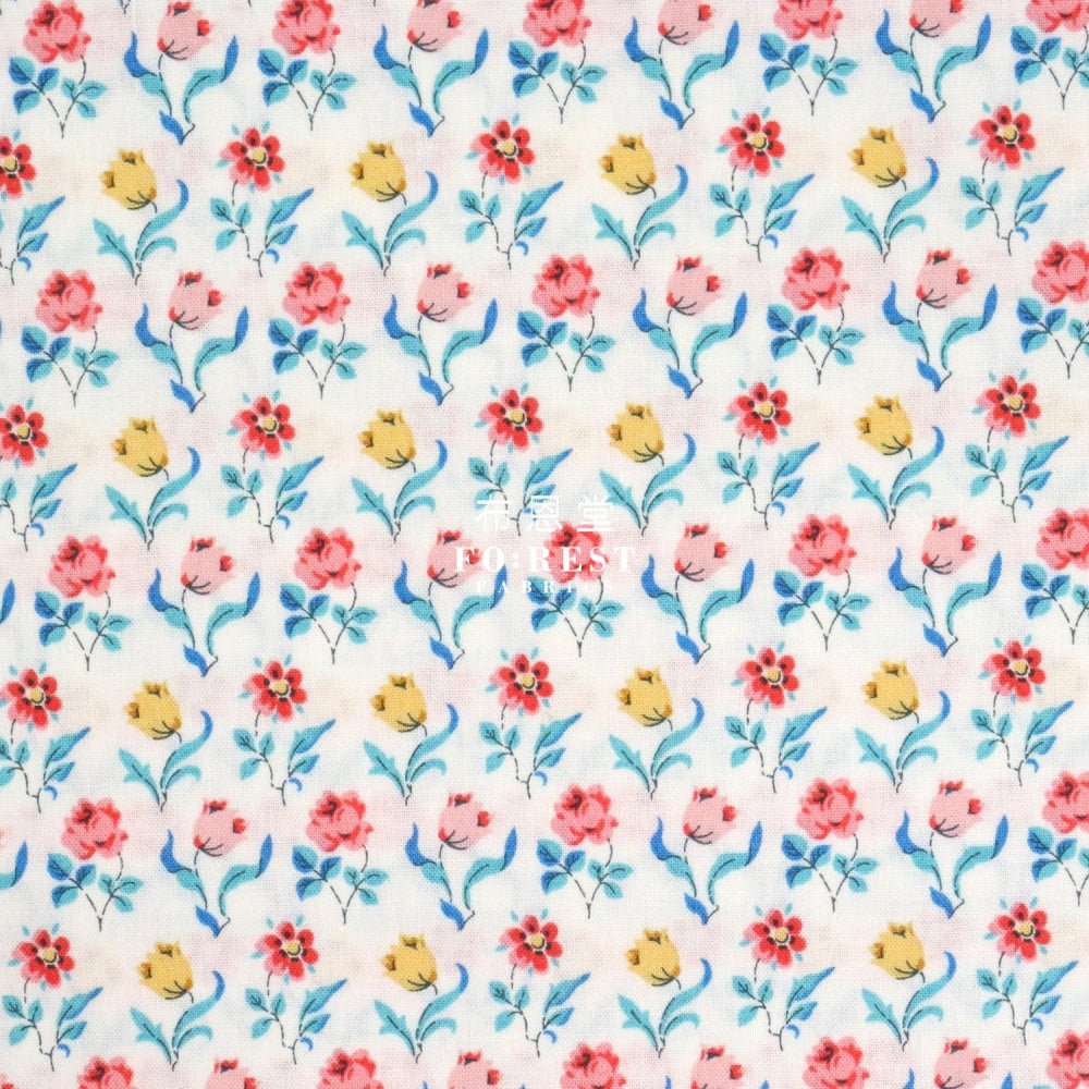 Quilting Liberty - Oshibana A - FO:REST Fabric 布恩堂Liberty fabrictana lawnjapanese fabricykk zipper