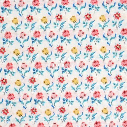 Quilting Liberty - Oshibana A - FO:REST Fabric 布恩堂Liberty fabrictana lawnjapanese fabricykk zipper