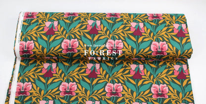 Quilting Liberty - Pansy Meadow 275cm Wide Width fabric - FO:REST Fabric 布恩堂Liberty fabrictana lawnjapanese fabricykk zipper
