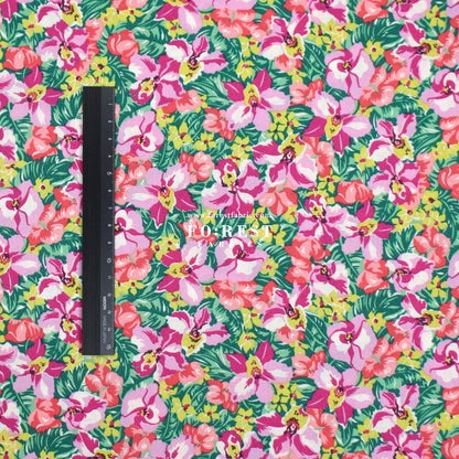 Quilting Liberty - Postcard from Paradise 1 fabric - FO:REST Fabric 布恩堂Liberty fabrictana lawnjapanese fabricykk zipper