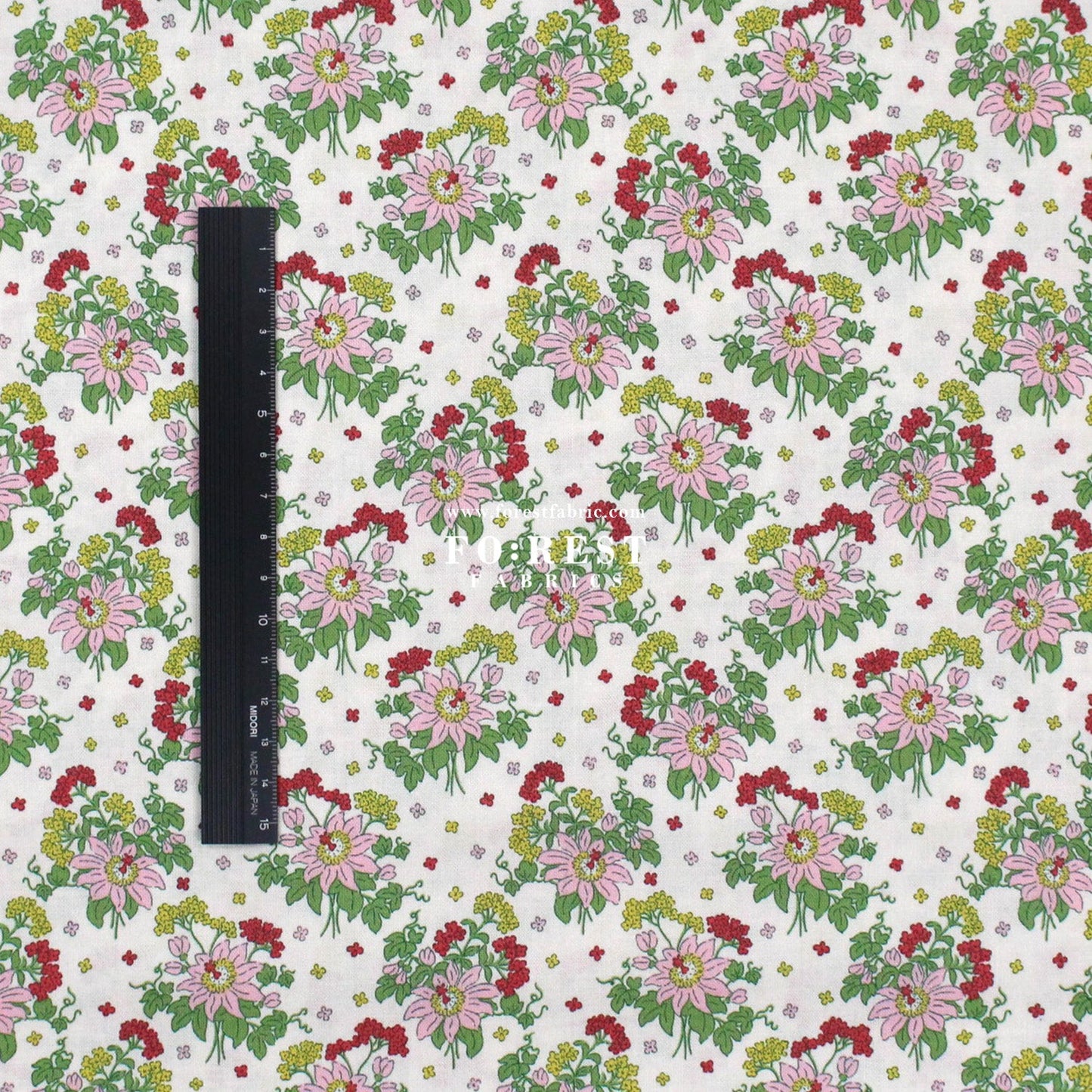 Quilting Liberty - Postcard from Paradise 1 fabric - FO:REST Fabric 布恩堂Liberty fabrictana lawnjapanese fabricykk zipper