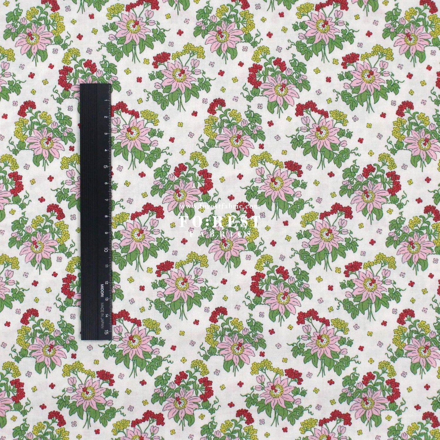 Quilting Liberty - Postcard from Paradise 1 fabric - FO:REST Fabric 布恩堂Liberty fabrictana lawnjapanese fabricykk zipper
