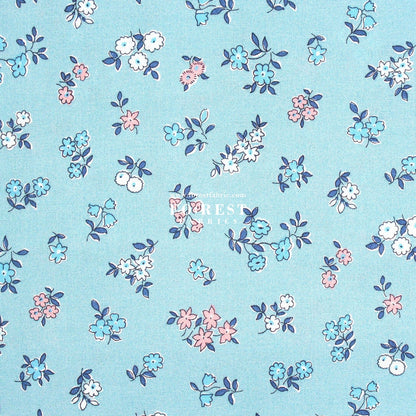 Quilting Liberty - Posy Sprig fabric D - FO:REST Fabric 布恩堂Liberty fabrictana lawnjapanese fabricykk zipper