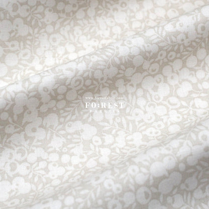 Quilting Liberty - Putty A - FO:REST Fabric 布恩堂Liberty fabrictana lawnjapanese fabricykk zipper