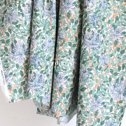 Quilting Liberty - Rrailing Honeysuckle 275cm Wide Width fabric - FO:REST Fabric 布恩堂Liberty fabrictana lawnjapanese fabricykk zipper