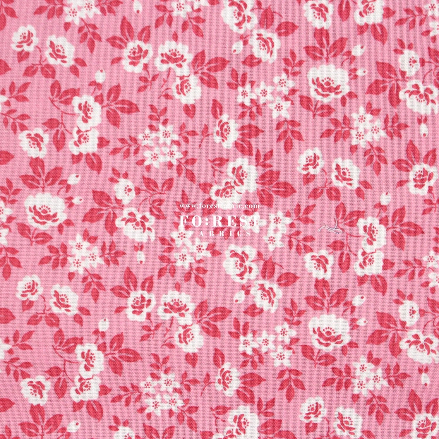 Quilting Liberty - Scented Rose fabric A - FO:REST Fabric 布恩堂Liberty fabrictana lawnjapanese fabricykk zipper