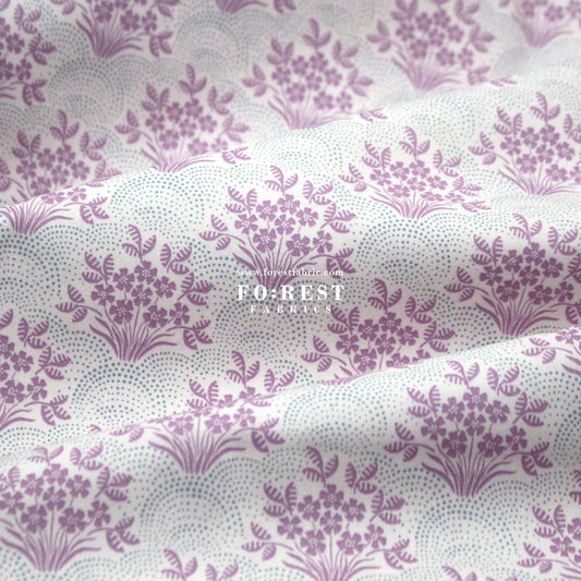 Quilting Liberty - Skye Blooms A - FO:REST Fabric 布恩堂Liberty fabrictana lawnjapanese fabricykk zipper