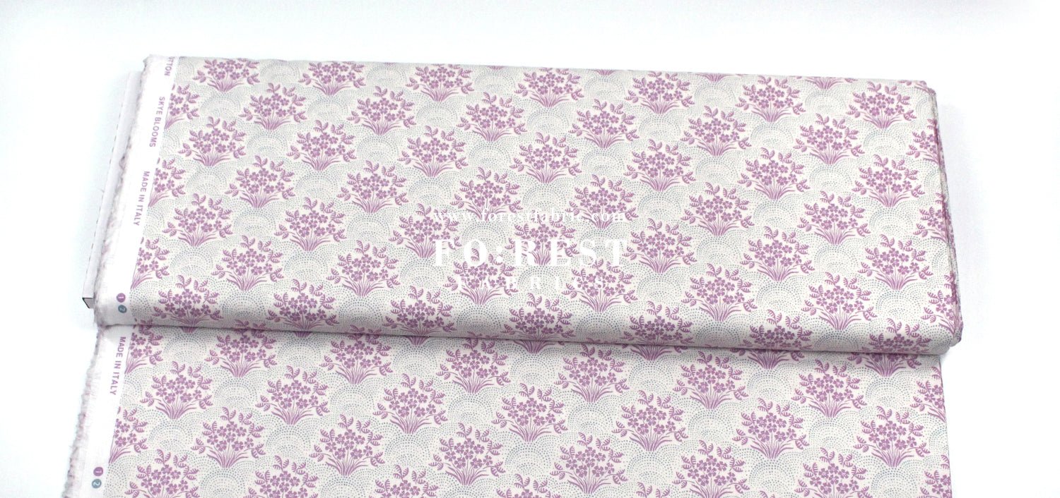 Quilting Liberty - Skye Blooms A - FO:REST Fabric 布恩堂Liberty fabrictana lawnjapanese fabricykk zipper
