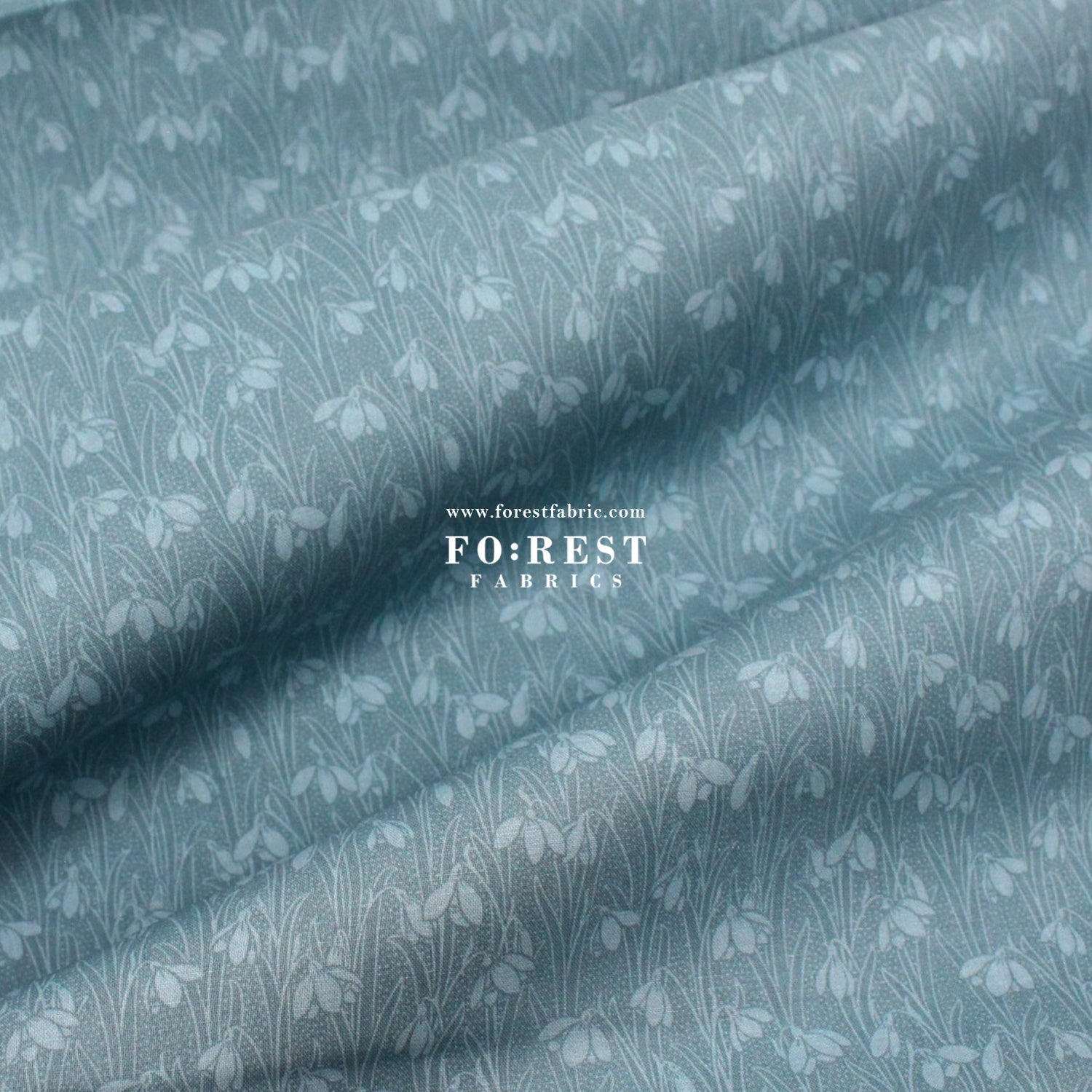 Quilting Liberty - Steely Sky A - FO:REST Fabric 布恩堂Liberty fabrictana lawnjapanese fabricykk zipper