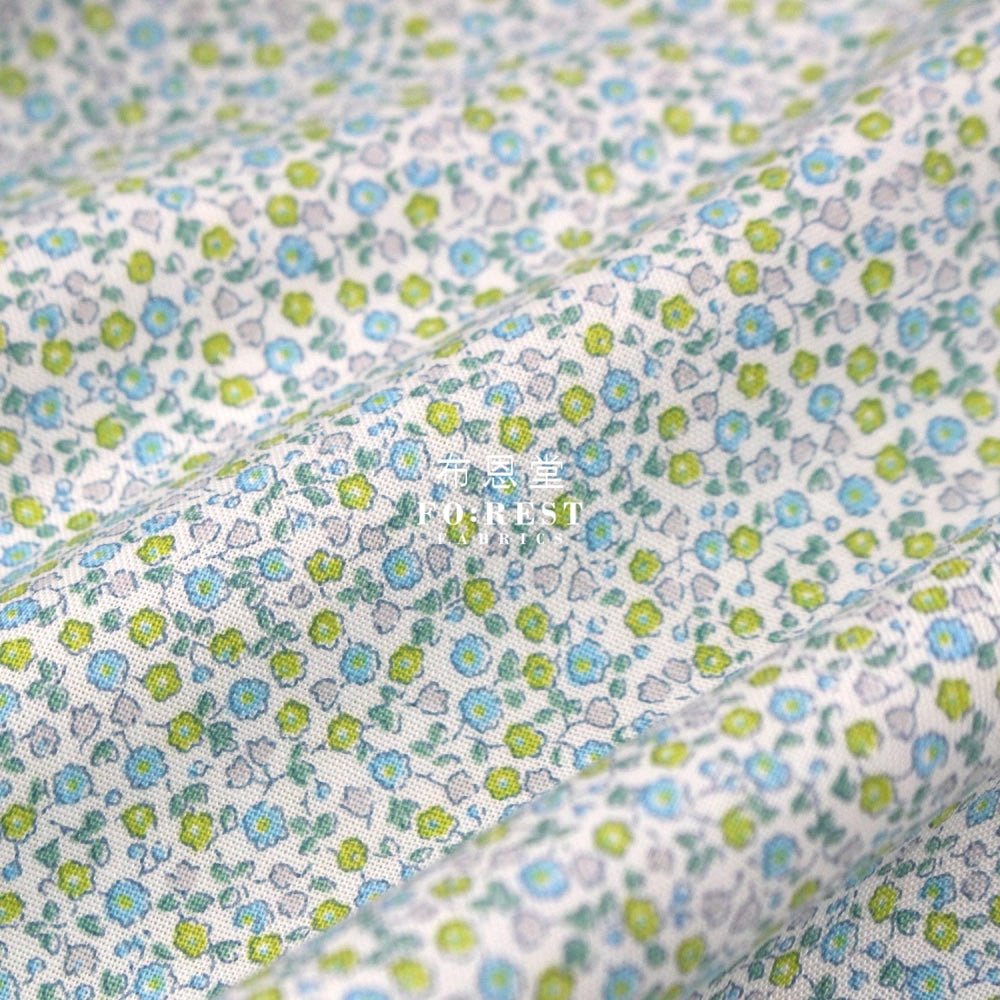 Quilting Liberty - Suffolk Field A - FO:REST Fabric 布恩堂Liberty fabrictana lawnjapanese fabricykk zipper