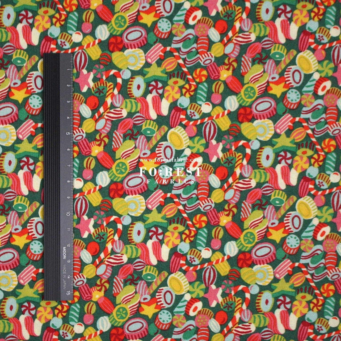 Quilting Liberty - Sweet Surprise fabric A - FO:REST Fabric 布恩堂Liberty fabrictana lawnjapanese fabricykk zipper