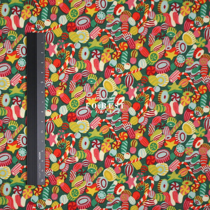 Quilting Liberty - Sweet Surprise fabric A - FO:REST Fabric 布恩堂Liberty fabrictana lawnjapanese fabricykk zipper