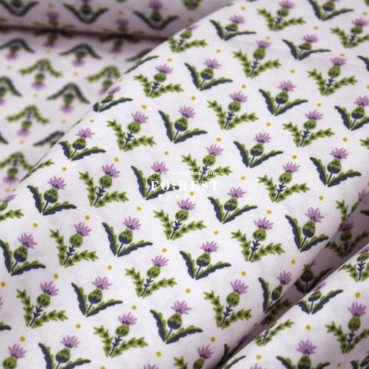 Quilting Liberty - Tay Thistle A - FO:REST Fabric 布恩堂Liberty fabrictana lawnjapanese fabricykk zipper