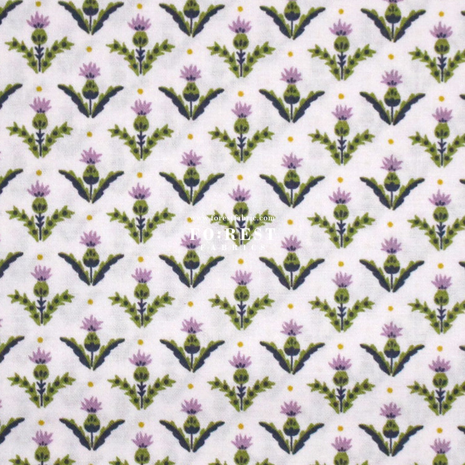Quilting Liberty - Tay Thistle A - FO:REST Fabric 布恩堂Liberty fabrictana lawnjapanese fabricykk zipper