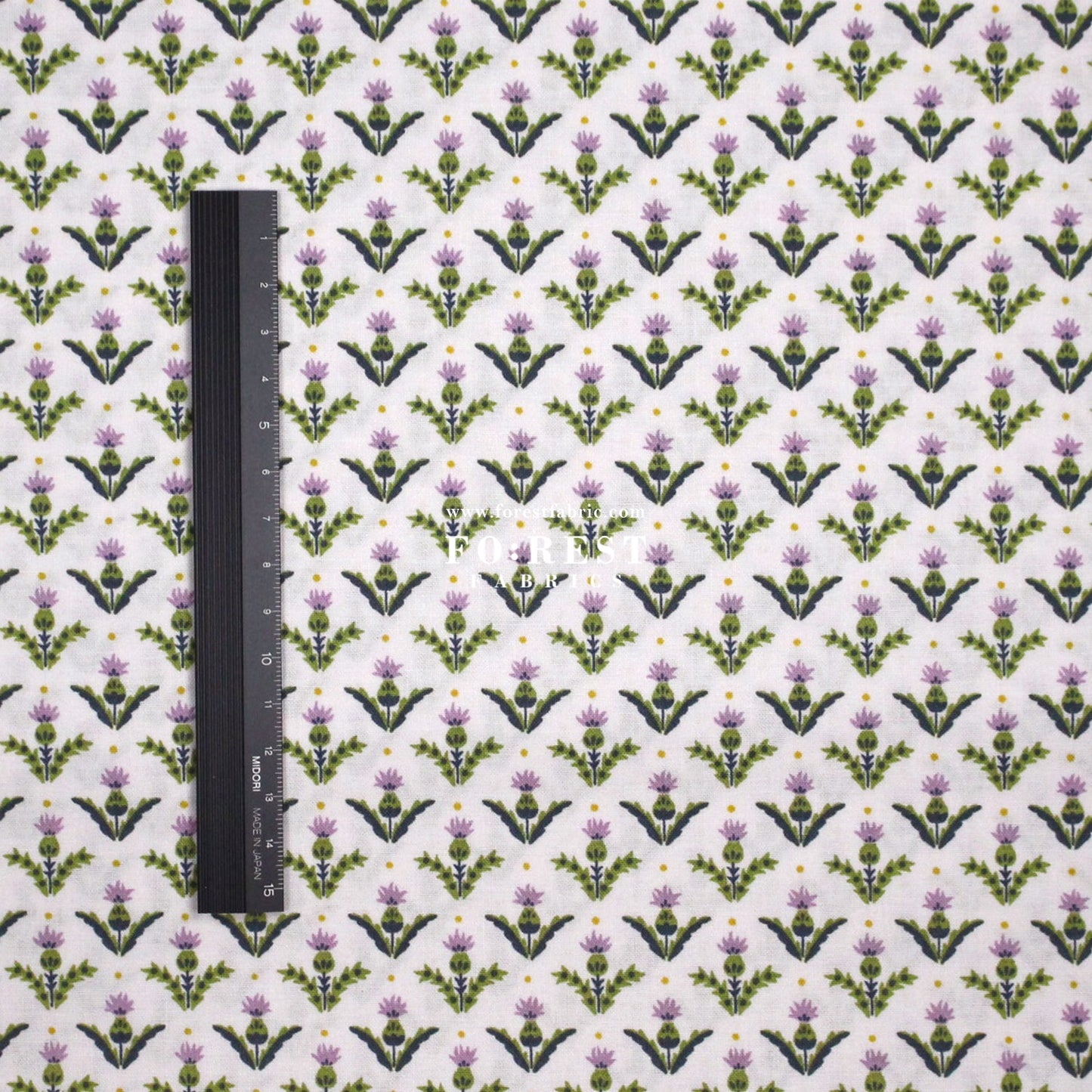 Quilting Liberty - Tay Thistle A - FO:REST Fabric 布恩堂Liberty fabrictana lawnjapanese fabricykk zipper