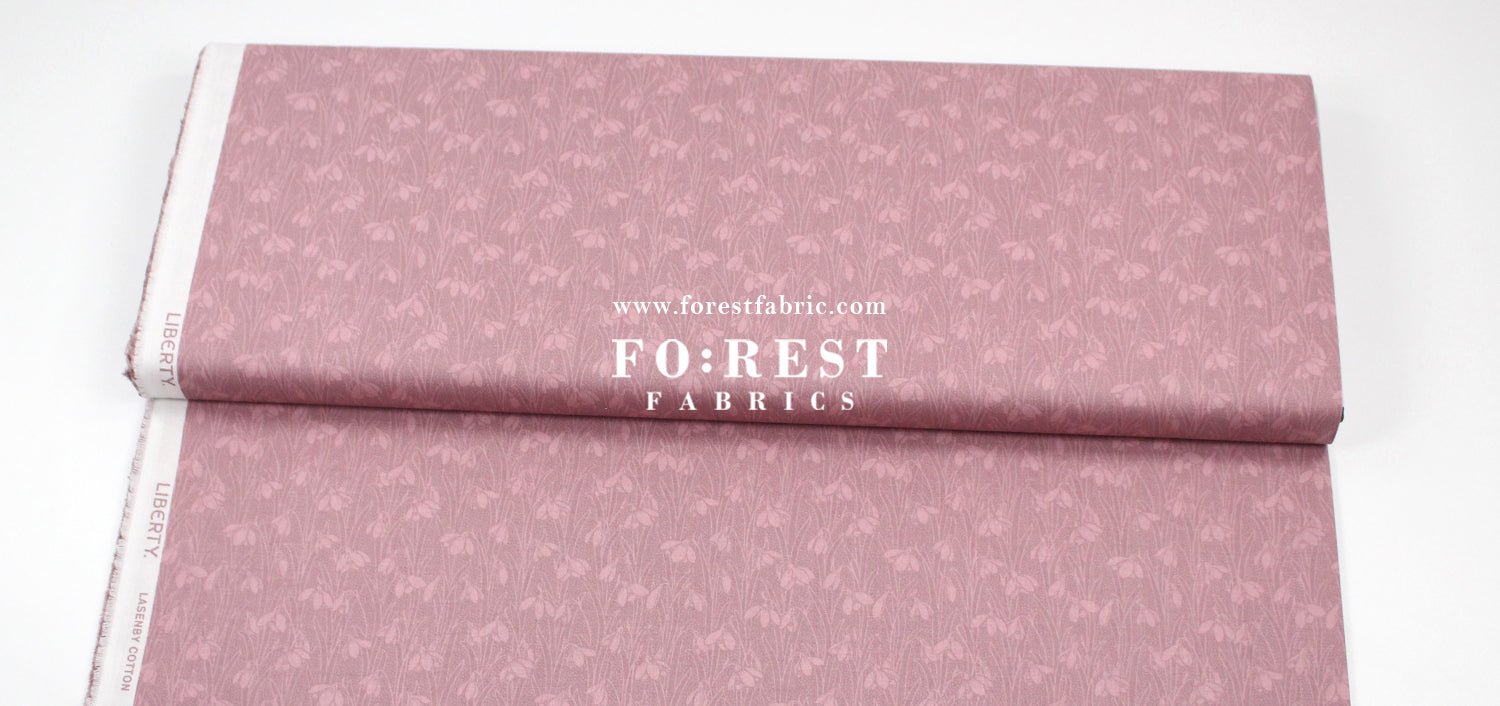 Quilting Liberty - Tea Rose A - FO:REST Fabric 布恩堂Liberty fabrictana lawnjapanese fabricykk zipper