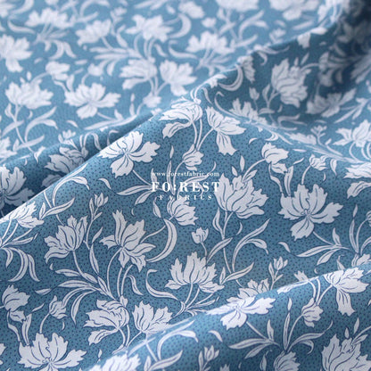Quilting Liberty - The Craft Garden 2 fabric - FO:REST Fabric 布恩堂Liberty fabrictana lawnjapanese fabricykk zipper
