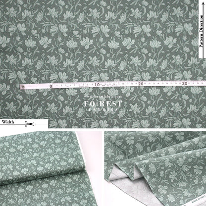 Quilting Liberty - The Craft Garden 2 fabric - FO:REST Fabric 布恩堂Liberty fabrictana lawnjapanese fabricykk zipper