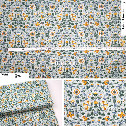 Quilting Liberty - The Craft Garden A fabric - FO:REST Fabric 布恩堂Liberty fabrictana lawnjapanese fabricykk zipper