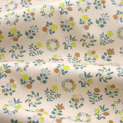 Quilting Liberty - The Craft Garden A fabric - FO:REST Fabric 布恩堂Liberty fabrictana lawnjapanese fabricykk zipper
