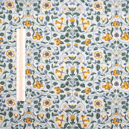 Quilting Liberty - The Craft Garden A fabric - FO:REST Fabric 布恩堂Liberty fabrictana lawnjapanese fabricykk zipper